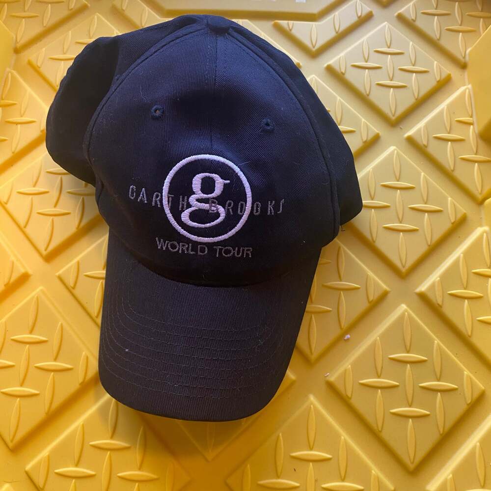 Vintage‎ Garth Brooks World Tour Snapback Hat